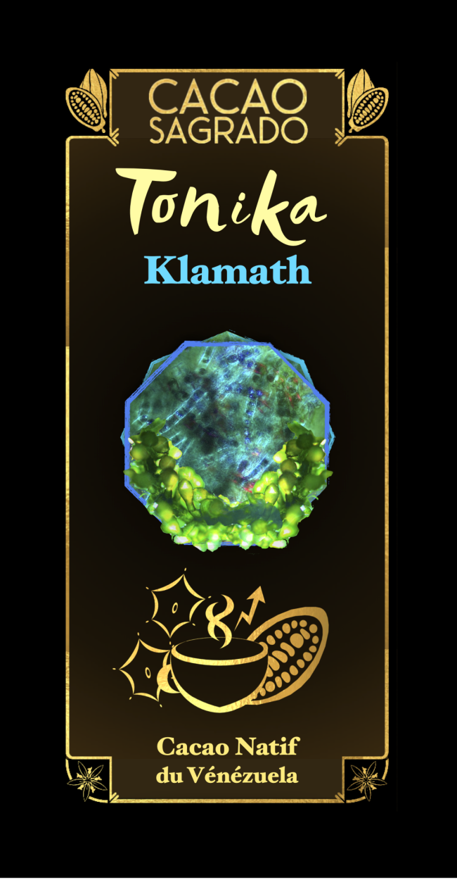 NOUVEAU TONIKA: Algue Klamath et Cacao Araguani 150gr-240gr-500gr